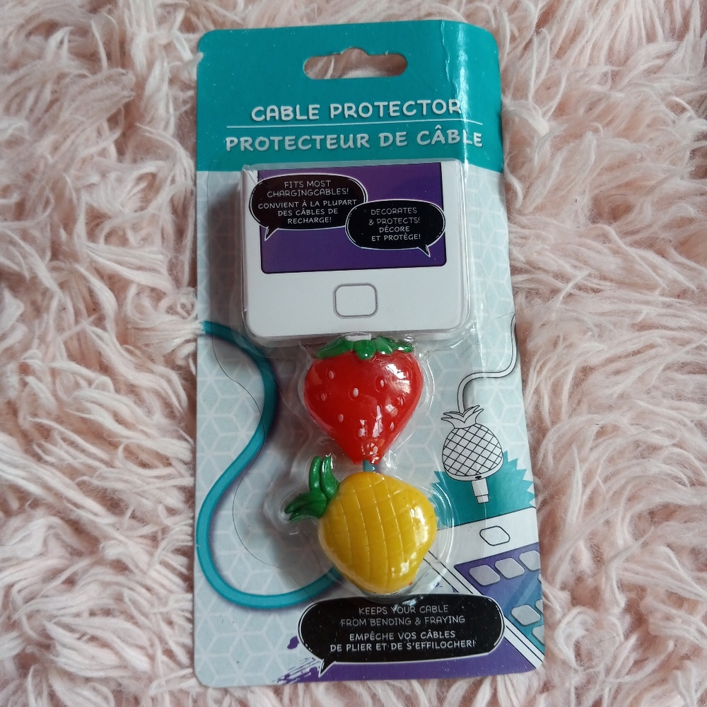 ❣️HOST PICK! Pineapple 🍍 kawaii ultimate phone accessory kit! 5 piece kit cute - Picture 2 of 9